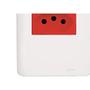 Imagem de Kit C/3 - Conjunto Perlex Aros 4X2 Branco Com Placa(1Toma...