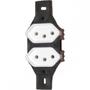 Imagem de Kit C/3 - Conjunto Perlex''Branca''Sem Placa(2Tomadas 10A...