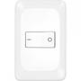 Imagem de Kit C/3 - Conjunto Pial Pop 4X2 Branco Com Placa (1Bipola...
