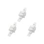Imagem de Kit C/3 - Conjunto Radial Pollar 1901022 2 interruptores ...