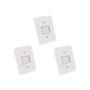 Imagem de Kit C/3 - Conjunto Radial Pollar 1901178 1 Interruptor Bi...
