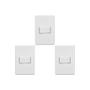 Imagem de Kit C/3 - Conjunto Steck Linha Stella Com Placa 1 Simples...