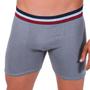 Imagem de Kit C/3 Cueca Boxer Algodão Long Leg Box Masculino Antialergica