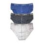 Imagem de Kit c/ 3 Cueca Slip Plus Size de Microfibra Dom Marco