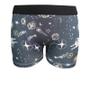 Imagem de Kit C/3 Cuecas Boxer Infantil Estampada Masculina Box Criança