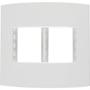 Imagem de Kit C/3 - Espelho Placa Peesa Alfa P1555 4X4 4Modulo Branco