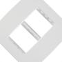 Imagem de Kit C/3 - Espelho Placa Peesa Alfa P1555 4X4 4Modulo Branco