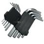 Imagem de KIT c/ 3 Jogo Chave Allen c/ 9 pcs de 1,5mm - 10mm c/ estojo