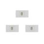 Imagem de Kit C/3 - Modulo Peesa Alfa 1416 Tomada(s) Tel Rj11 Jack