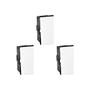Imagem de Kit C/3 - Modulo Pial Pop Branco 1 Simples 10A Lg010