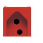 Imagem de Kit C/3 - Modulo Soprano Ilus (Tomada 20A Vermelho) 5Ub99008