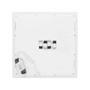 Imagem de Kit C/ 3 Painéis Plafon Slim de Embutir Led 30w Quadrado 6500k - Fortled