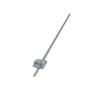 Imagem de Kit C/3 - Para-Raio Terminal Aereo Com Rosca Soberba+Gram...