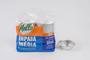 Imagem de Kit c/3 pct forma de aluminio empada media 80 ml.  c/100 un. wyda/mello/vabene