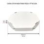 Imagem de Kit c/ 3 pcts. de emb. oitav. p/ pizza n. 40 c/ 25 un. lisa