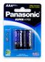 Imagem de Kit c/ 3 Pilha Aaa Panasonic Super Hyper Cilindrica -