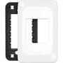 Imagem de Kit C/3 - Placa Pial Pop Branca 4X2(2Modulo Horizontal) L...
