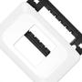Imagem de Kit C/3 - Placa Pial Pop Branca 4X2(2Modulo Horizontal) L...