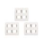 Imagem de Kit C/3 - Placa Soprano Ilus 4X4 (4 Modulos Horizontal)  ...