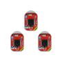 Imagem de Kit C/3 - Protetor De Surto Plug 2P+T 10A Qualitronix Pre...