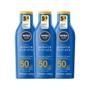 Imagem de Kit C/3 Protetor Solar Nivea Sun Protect & hidrata Fps50 200ml