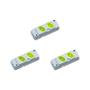 Imagem de Kit C/3 - Tomada Barra Fiolux   Dupla 20A 2 Polos+Terra C...