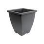 Imagem de Kit C/3 Vaso Balbec 30 cm Preto Decorativo Para plantas - BRASAMI