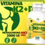 Imagem de Kit C/ 3 Vitamina k2 + D3 Mk7 2.000 UI 360 Caps Fits Life