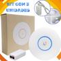 Imagem de Kit C 3uni Access Point Ubiquiti Unifi U6+ Plus + Fonte Poe