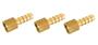 Imagem de Kit C/3x Terminal Espiga R. 1/8npt (e) X Bm 1/4