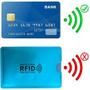 Imagem de Kit c 4 Bloqueador Protetor de Sinal RFID Cartões de Crédito Débito