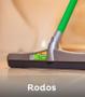 Imagem de Kit c/ 4 Brilhus Rodo Plastico com Cabo Medio