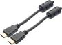 Imagem de Kit c/ 4 Cabos Premium HDMI 2.0 -- 5 metros c/ filtro -- 4K Ultra HD -- Compatível c/ 3D -- MXT