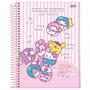 Imagem de Kit c/ 4 Caderno Univ. Hello Kitty & Friends 1 Matéria 80fls