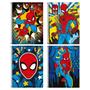Imagem de Kit c/ 4 Caderno Univ. Spiderman 1 Matéria 80fls - Tilibra