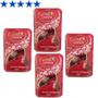 Imagem de Kit C/ 4 Chocolates Lindt Lindor Milk Balls Cremoso 200g