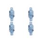 Imagem de Kit C/4 - Conjunto Perlex''Branca''Sem Placa(1Paralelo+To...