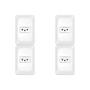 Imagem de Kit C/4 - Conjunto Pial Pop Modulo Com Placa 4X2 - 1 Toma...