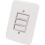 Imagem de Kit C/4 - Conjunto Radial Pollar 1901004 3 interruptores ...