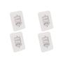 Imagem de Kit C/4 - Conjunto Radial Pollar 1901111 2Pp 1Tomada 10A