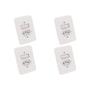 Imagem de Kit C/4 - Conjunto Radial Pollar 1901218 1S 1Tomada 20A