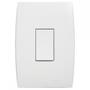 Imagem de Kit C/4 - Conjunto Soprano Ilus 4X2 Branco Com Placa(1Par...