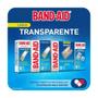 Imagem de Kit C/4 Curativo Transparente Band-aid 1,9cm X 7,6cm Cx 40un