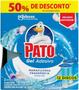 Imagem de Kit c/ 4 Desodorizador Sanitario Pato Gel Adesivo Marine