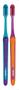 Imagem de Kit c/ 4 Escova Dental Kess Basic Colorida C/2 Unidade