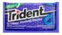 Imagem de Kit c/ 4 Goma de Mascar Sabor Hortela Trident 8g