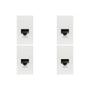Imagem de Kit C/4 - Modulo Soprano Ilus (Rj45 Cat6) 5Tg99100