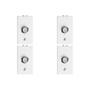 Imagem de Kit C/4 - Modulo Soprano Ilus (Tomada Coaxial)   5Tg99334