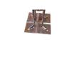 Imagem de Kit C/4 - Para-Raio Base Para Mastro 1.1/2'' A Fogo