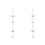Imagem de Kit C/4 - Para-Raio Terminal Aereo Fixacao Horizontal Dr-009